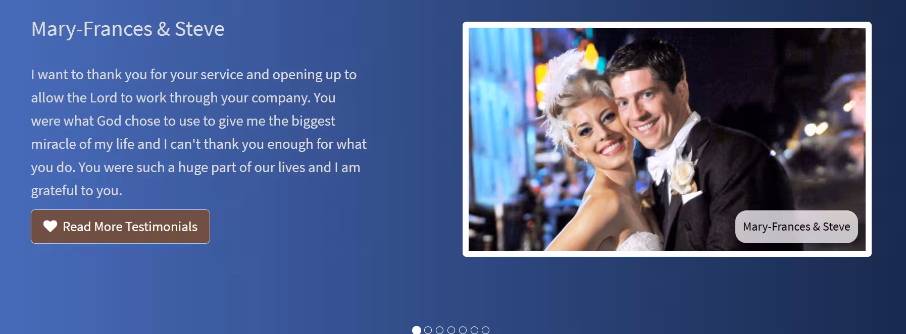 ChristianCafe dating site success stories